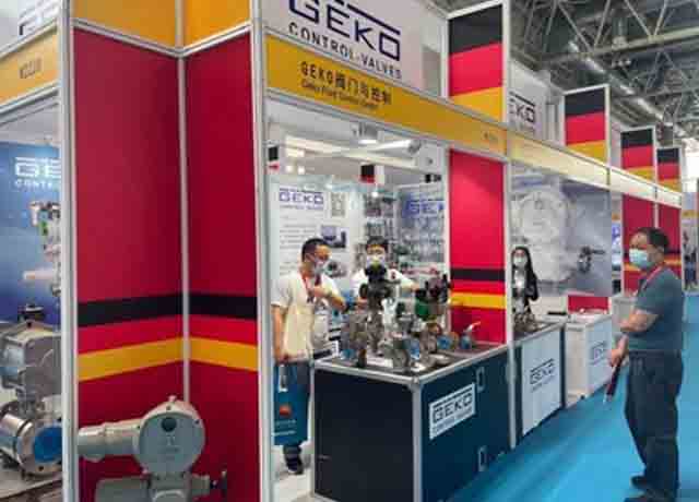 GEKO CONTROL-VALVES nahm an der Cippe 2021 in Peking teil