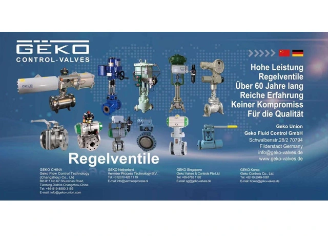 Anwendung von mehrstufigen Hochdruck-Käfigführungsventilen