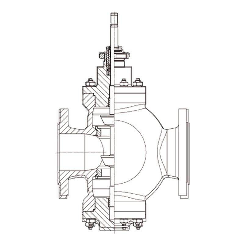 Pneumatic Double-Seated Control Valve