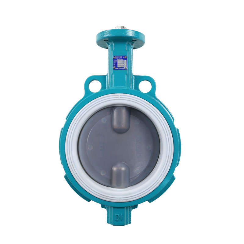 PTFE lined butterfly valve
