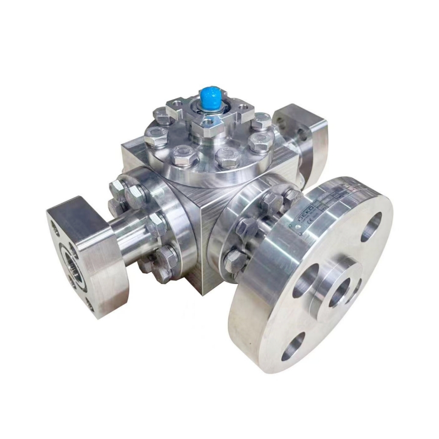 Nitrogen Ball Valve 3 Way GKV243