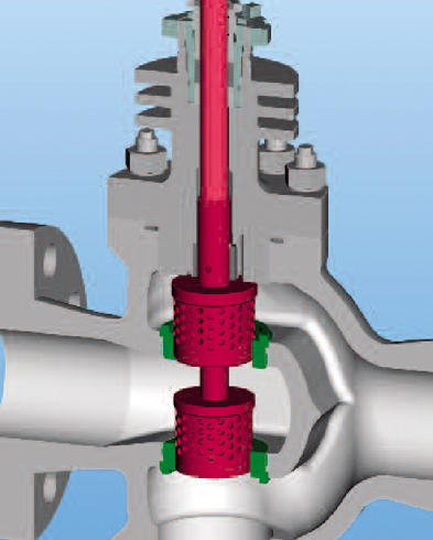 Double Seated Control Valve