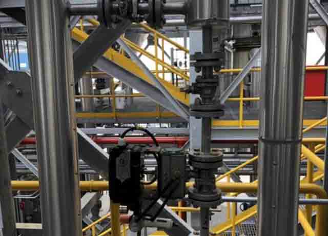 GEKO zur Verfügung gestellt 127 Sets pneumatische V-Typ Kugel ventile zu ECO Singapur